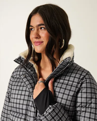 Hollister Faux Fur-lined Puffer Jacket