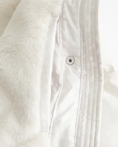 Hollister Faux Fur-lined All-weather Puffer Jacket