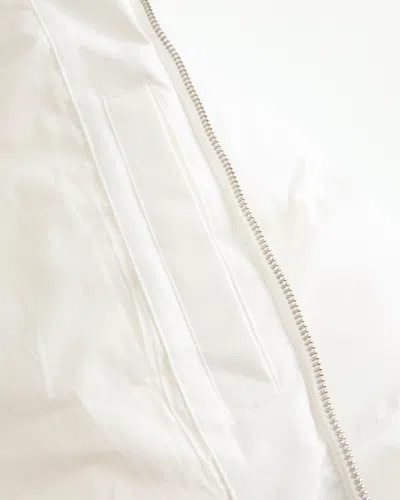 Hollister Zip-up Pattern Puffer Jacket