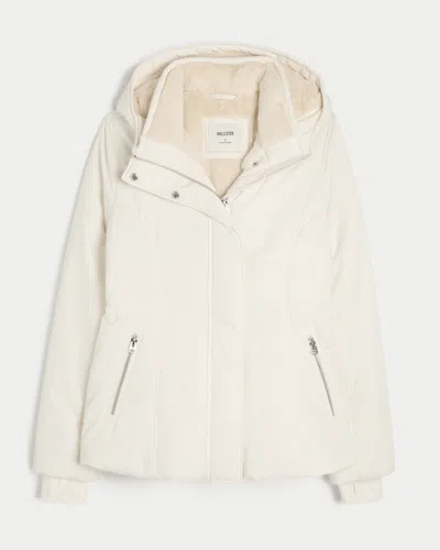 Hollister Faux Fur-lined All-weather Jacket