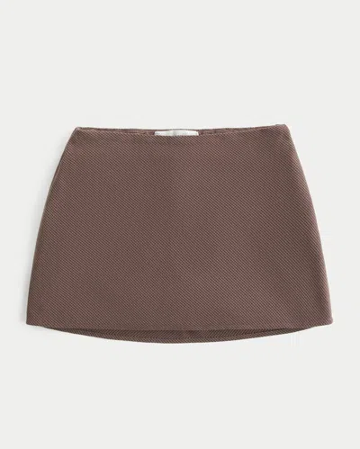 Hollister High-rise A-line Mini Skort
