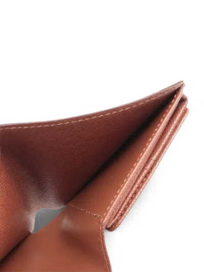 Pre-owned Louis Vuitton 2007 Monogram Wallet In Brown