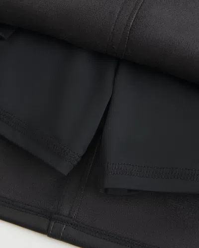 Hollister Faux Leather Mini Skort