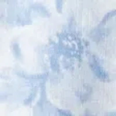 Hollister Smocked Tiered Mini Skort In Blue