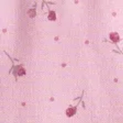 Hollister Easy Strapless Babydoll Top In Pink