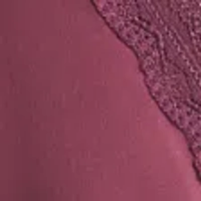 Hollister Easy Lace-trim Satin Cami In Red