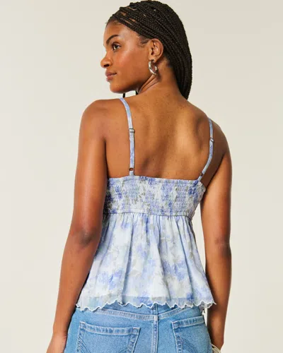 Hollister Easy Chiffon Babydoll Top