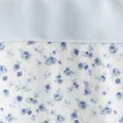 Hollister Easy Satin Tie Babydoll Top In Blue