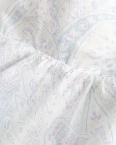 Hollister Easy Paisley Pattern Babydoll Top In White