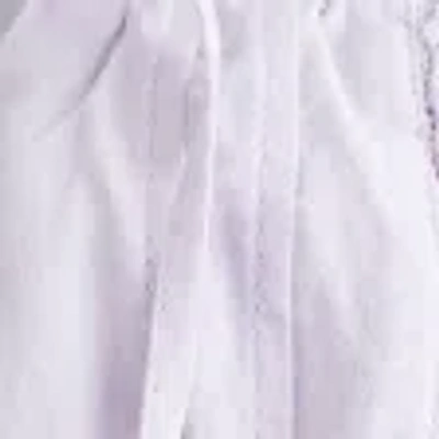 Hollister Easy Crop Strapless Lace Inset Tube Top In Purple