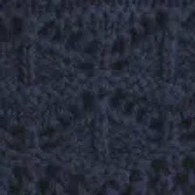 Hollister Easy Crochet-style Fabric Mix Strapless Top In Blue