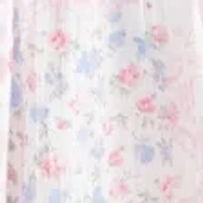 Hollister Easy Crochet-style Fabric Mix Strapless Top In Pink