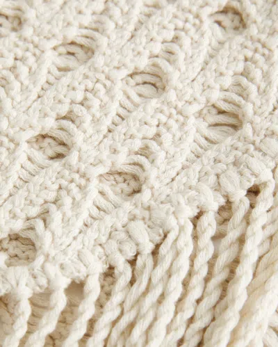 Hollister Easy Crochet-style Fringe Vest In Multi