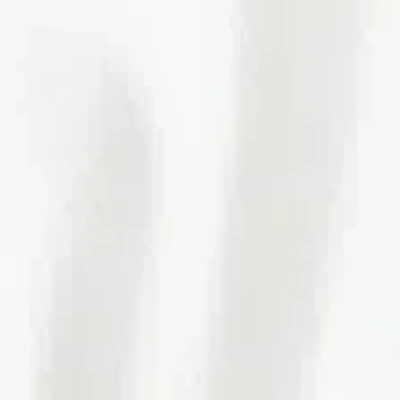 Hollister Three-quarter Sleeve Mini Crop Top In White