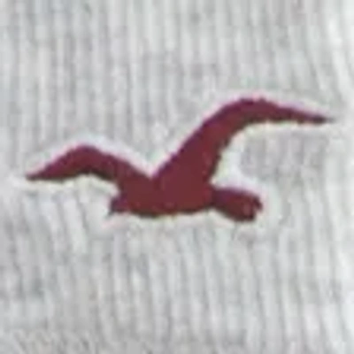 Hollister Easy Tie-back Henley Babydoll Top In White