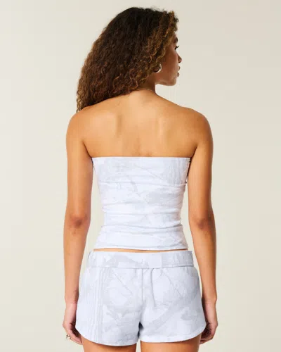 Hollister Taylor Reversible Tube Top In Blue