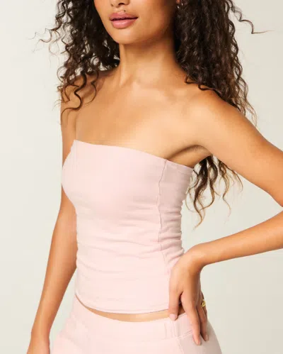 Hollister Taylor Reversible Tube Top In Pink