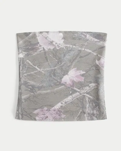 Hollister Taylor Reversible Tube Top In Gray