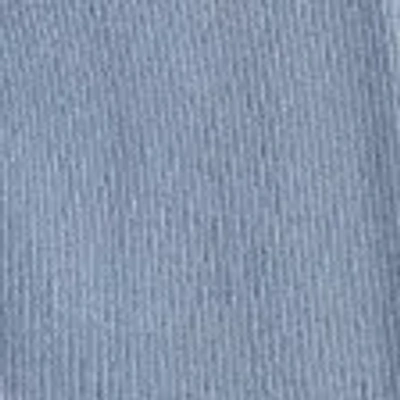 Hollister Easy Long-sleeve Wrap-front Babydoll Top In Blue