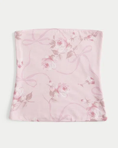 Hollister Taylor Reversible Tube Top In Pink