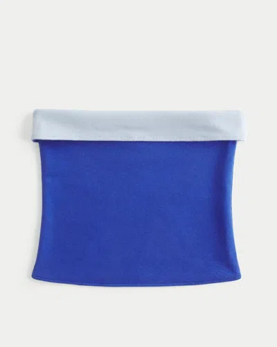 Hollister Taylor Reversible Tube Top In Blue