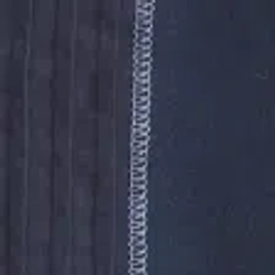 Hollister Long-sleeve Henley Babydoll Top In Blue