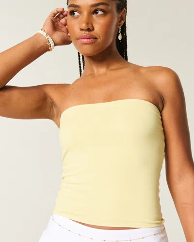 Hollister Taylor Reversible Tube Top In Neutral