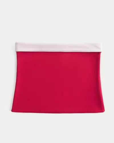 Hollister Taylor Seamless Fabric Reversible Tube Top In Red