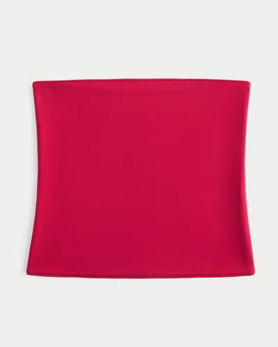 Hollister Taylor Seamless Fabric Reversible Tube Top In Red