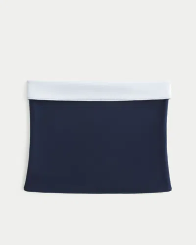 Hollister Taylor Seamless Fabric Reversible Tube Top In Blue