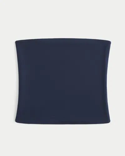 Hollister Taylor Seamless Fabric Reversible Tube Top In Blue