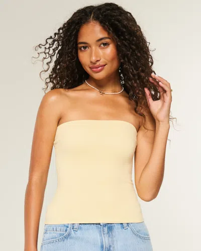 Hollister Taylor Reversible Tube Top In Neutral