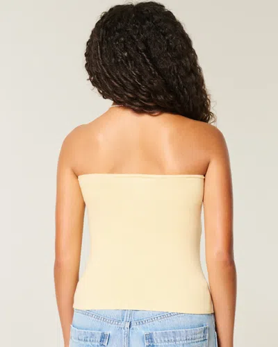 Hollister Taylor Reversible Tube Top In Neutral