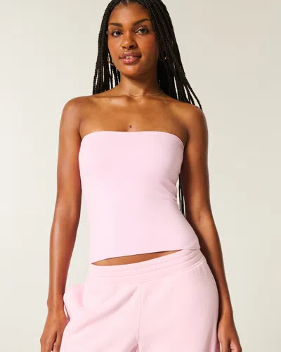 Hollister Taylor Reversible Tube Top In Pink