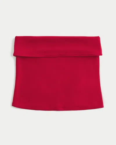 Hollister Taylor Tube Top In Red