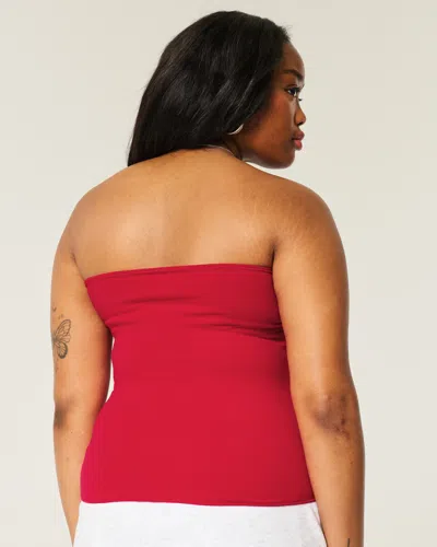 Hollister Taylor Tube Top In Red