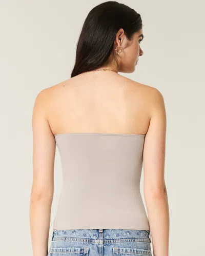 Hollister Taylor Tube Top In Neutral
