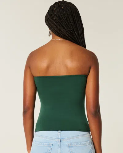Hollister Taylor Reversible Tube Top In Green