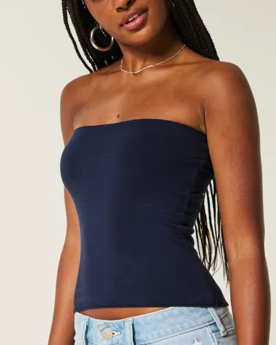 Hollister Taylor Reversible Tube Top In Green