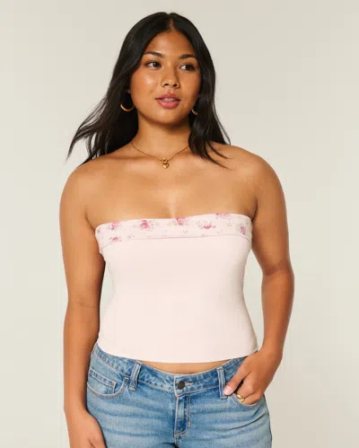 Hollister Taylor Reversible Tube Top In Neutral