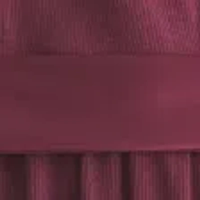 Hollister Easy Long-sleeve Wrap-front Babydoll Top In Brown