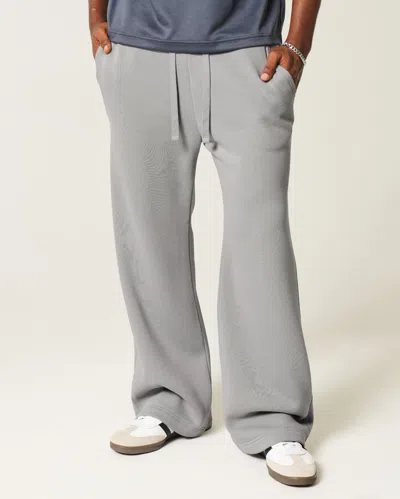 Hollister Bootcut Sweatpants In Gray