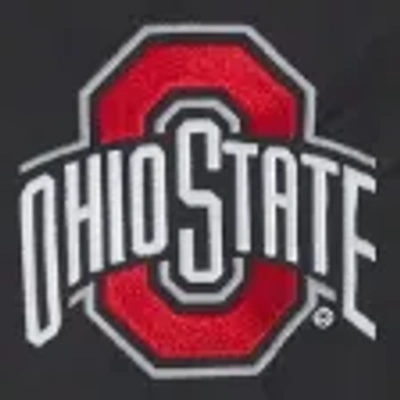 Hollister The Ohio State University Buckeyes Graphic Windbreaker Jacket In Black
