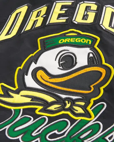 Hollister University Of Oregon Ducks Graphic Windbreaker Jacket In Green