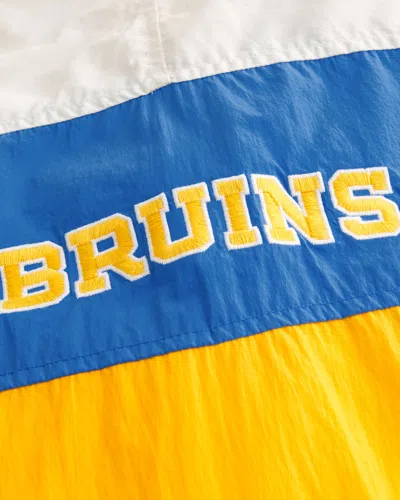 Hollister Ucla Bruins Graphic Hooded Windbreaker Jacket In Multi