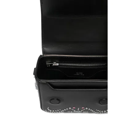 Amiri Micro Ma Stud Tote Bag In Black