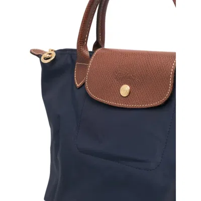 Longchamp Bags Blue In Blue