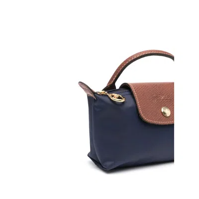Longchamp Bags Blue In Blue