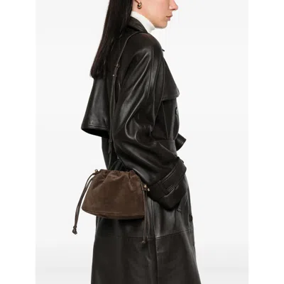 Strathberry Brown Clutch Bags