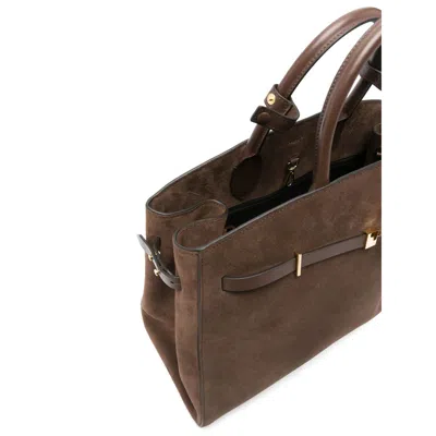 Demellier Bags Brown In Brown